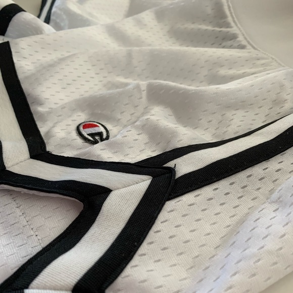 NWOT Champion White Mesh Notch Side Short | L Large - Picture 10 of 16